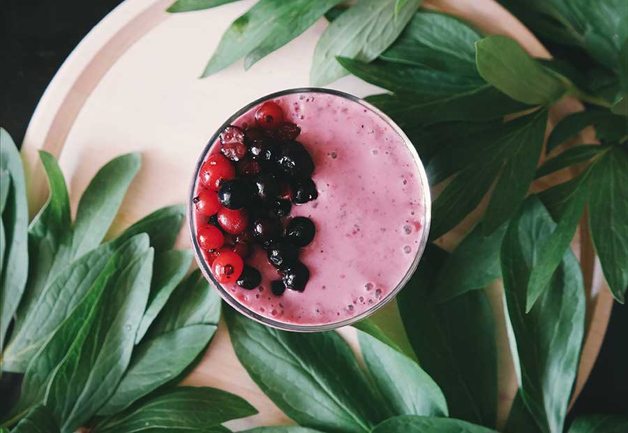Berry and Flax Smoothie recipe