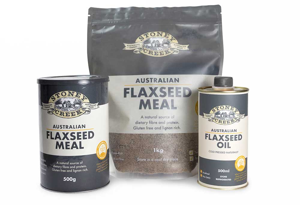 Regeneratively Grown Flaxseed Range