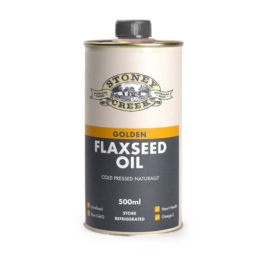 GOLDEN FLAXSEED OIL 500ML CAN