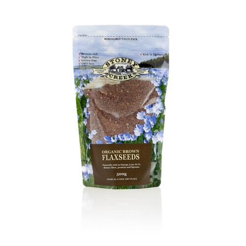 Organic Brown Flaxseeds 500gm