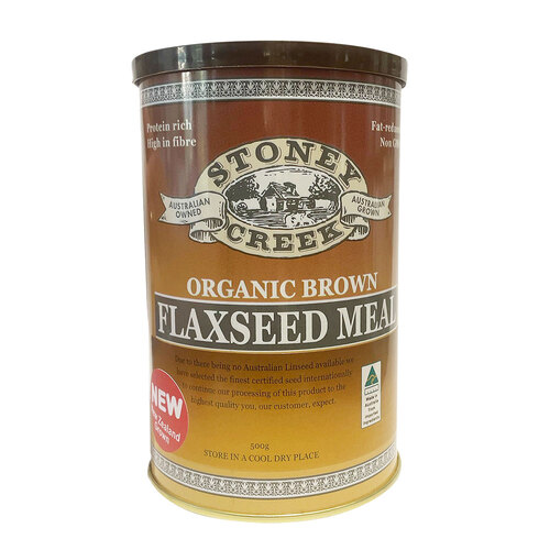 Organic Brown Flaxseed Meal 500gm