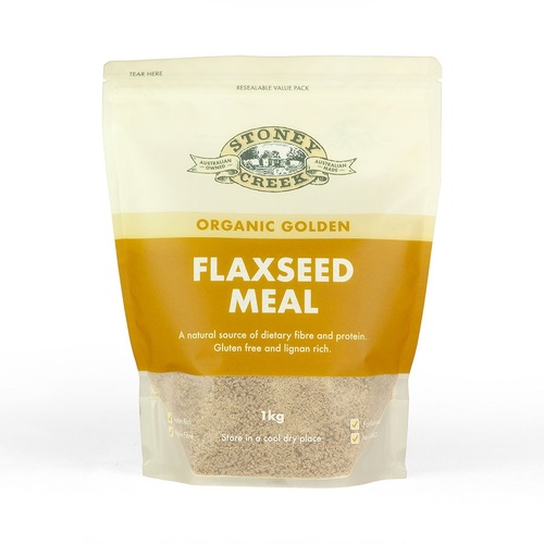 Organic Golden Flaxseed Meal 1kg