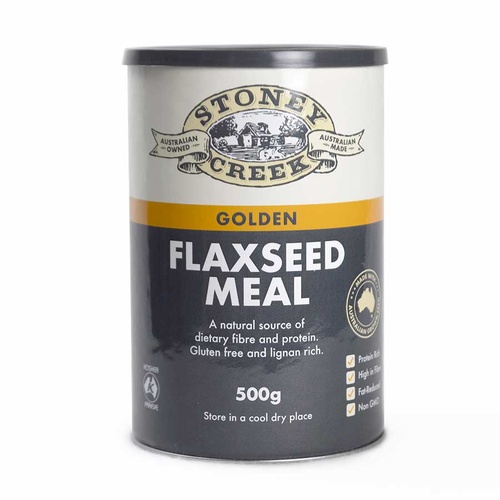 GOLDEN FLAXSEED MEAL 500GR CAN