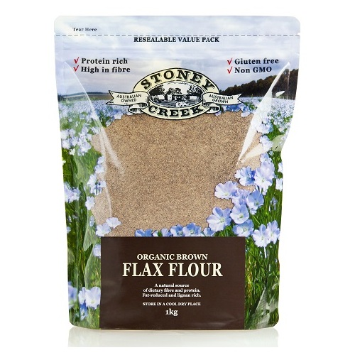 Organic Brown Flax Flour 1kg