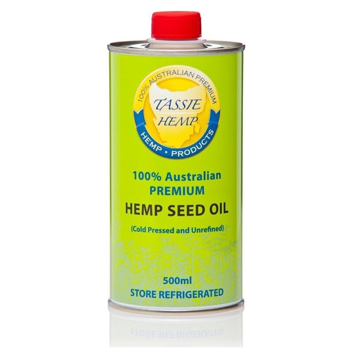 Tassie Hemp Hemp Seed Oil 500ml