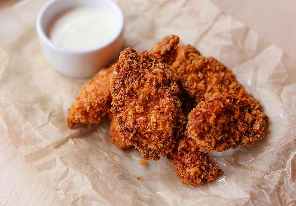 Flaxseed Meal, Breadcrumbs and Herb-Crusted Chicken