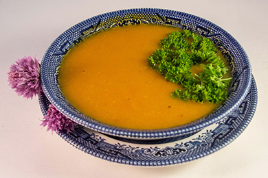 Sweet Potato & Pumpkin Soup