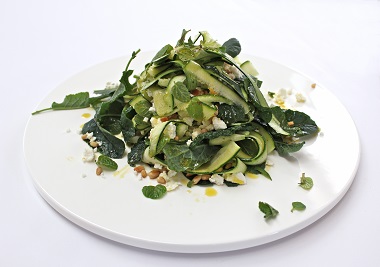 Zucchini, Kale & Feta Salad
