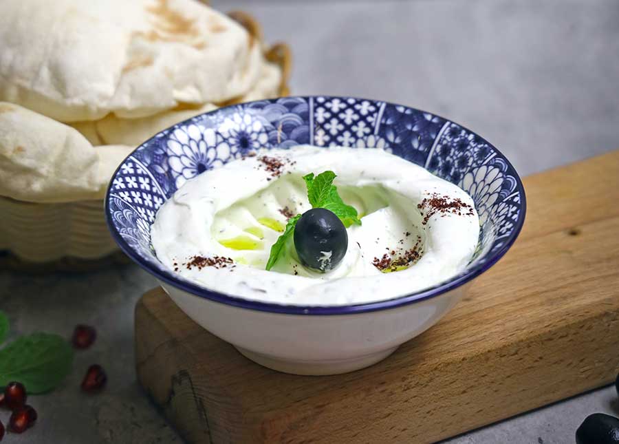 Tzatziki with Flaxseed Oil